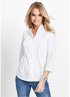 Bluse mit Stehkragen, bonprix