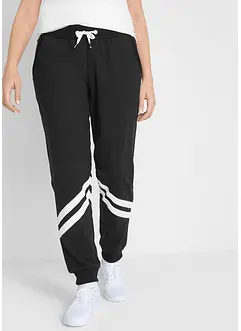 Pantalon en molleton à rayures, bonprix