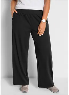 Pantalon jazz Punto di Roma avec taille confortable, bonprix