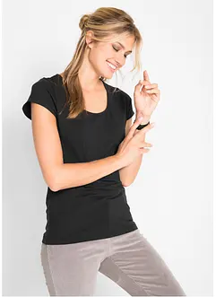 Figurbetontes T-Shirt, bonprix