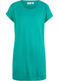 Boxy-Longshirt mit kurzen Ärmeln, bonprix