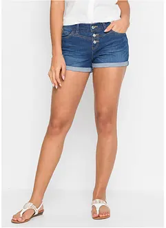 Jeansshorts Mid Waist, bonprix