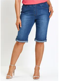 Jeans Bermuda Mid Waist, Bequembund, bonprix