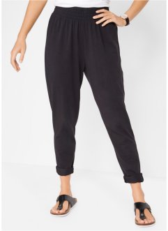 Pantalon sarouel avec taille confortable, bpc bonprix collection