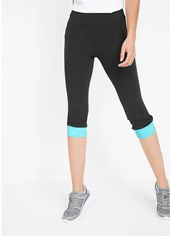 Capri-Leggings mit Kontrastbündchen, bonprix