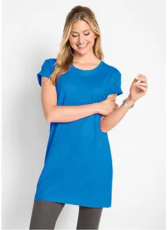 Boxy-Longshirt mit kurzen Ärmeln, bonprix