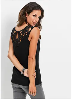 Top mit Spitze, bonprix