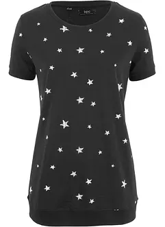 Leichtes Baumwoll Shirt, Halbarm, bonprix