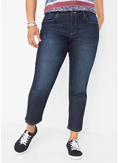 Komfort-Stretch-7/8-Jeans mit Schlitz, bonprix