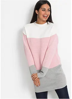 Pull long à rayures, bonprix