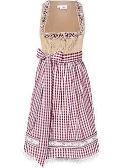 Dirndl mit Schürze, knieumspielend (2-tlg. Set), bonprix