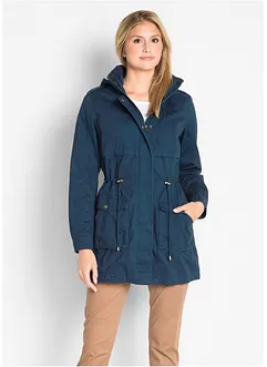 Baumwoll Parka mit Jerseyfutter, bonprix