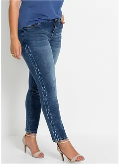 Jean skinny taille mi-haute, extensible, bonprix
