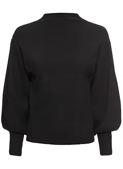 Strickpullover mit Ballonärmeln, bonprix