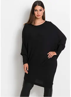 Asymmetrischer Oversize-Pullover, bonprix