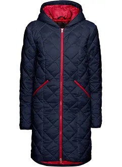 Steppmantel mit Kapuze zweifarbig, bonprix