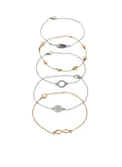 Set de bracelets (Ens. 5 pces.), RAINBOW