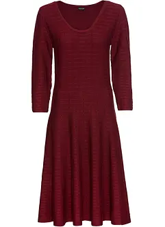 Robe en maille à rayures, bonprix