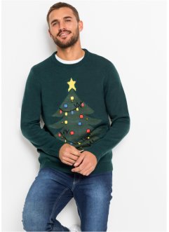 Pullover mit Weihnachtsmotiv und Glöckchen, RAINBOW