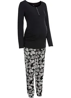 Still-Pyjama mit Bio-Baumwolle, bonprix