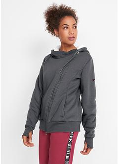 Teddy-Fleece Jacke mit Kapuze, bpc bonprix collection