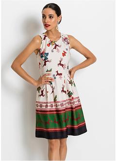 Kleid mit Weihnachtsmotiv, BODYFLIRT boutique