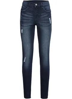 Jean skinny extensible, taille mi-haute, bonprix