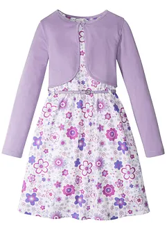 Kleid + Gürtel + Bolero (3-tlg. Set), bonprix