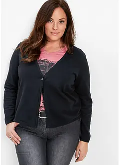 Schlichte Feinstrickjacke, bonprix