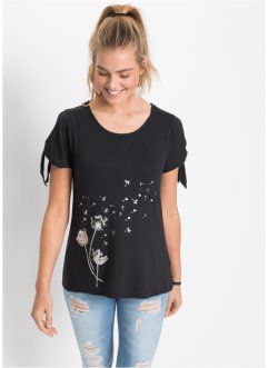 T-shirt avec détail nœud, RAINBOW