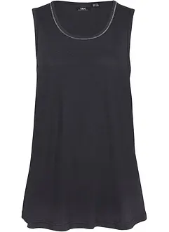 Top long avec encolure ronde, bonprix