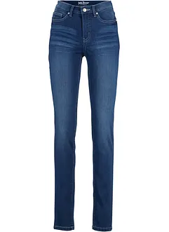 Jean slim taille mi-haute, denim ultra-souple, bonprix