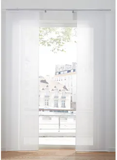 Schiebegardine aus Sable-Gewebe (1er Pack), bonprix