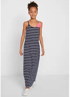 Mädchen Maxikleid mit Blume, bonprix