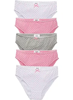 Lot de 5 slips, bonprix