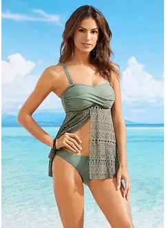 Long Bandeau Tankini (2-tlg. Set), bonprix