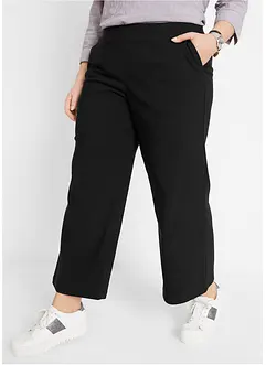 Jupe-culotte en bengaline avec taille large élastique, bonprix