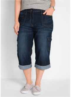 Cargo Jeans, Mid Waist, Stretch, bpc bonprix collection