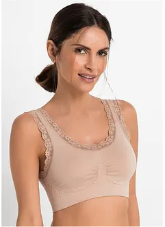 Lot de 2 brassières sans coutures Feel Comfort, bonprix