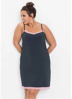 Kurzes Nachthemd mit zarter Spitze, bonprix