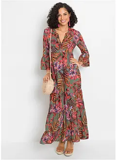 Robe longue imprimée, bonprix