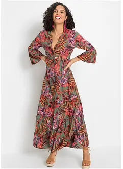 Robe longue imprimée, bonprix