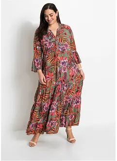 Robe longue imprimée, bonprix