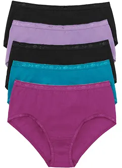 Lot de 5 slips Maxi, bonprix