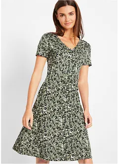 Shirtkleid aus fließendem Viskose-Mix, bonprix