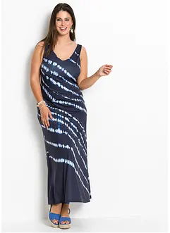 Maxikleid mit Batikeffekt, bonprix