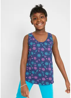 Lot de 2 tops en coton extensible, bonprix