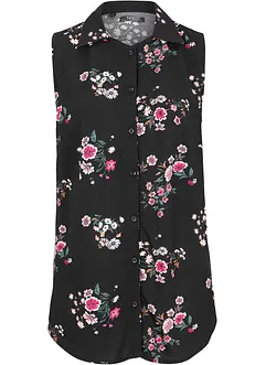 Viskose-Bluse, ärmellos, bonprix
