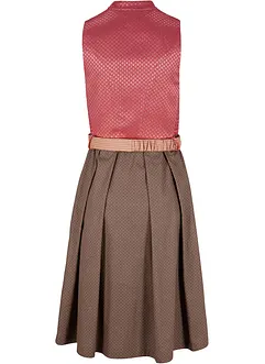 Dirndl mit Bequem-Effekt, knieumspielend (2-tlg. Set), bonprix