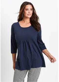 T-shirt long 100% coton, bonprix